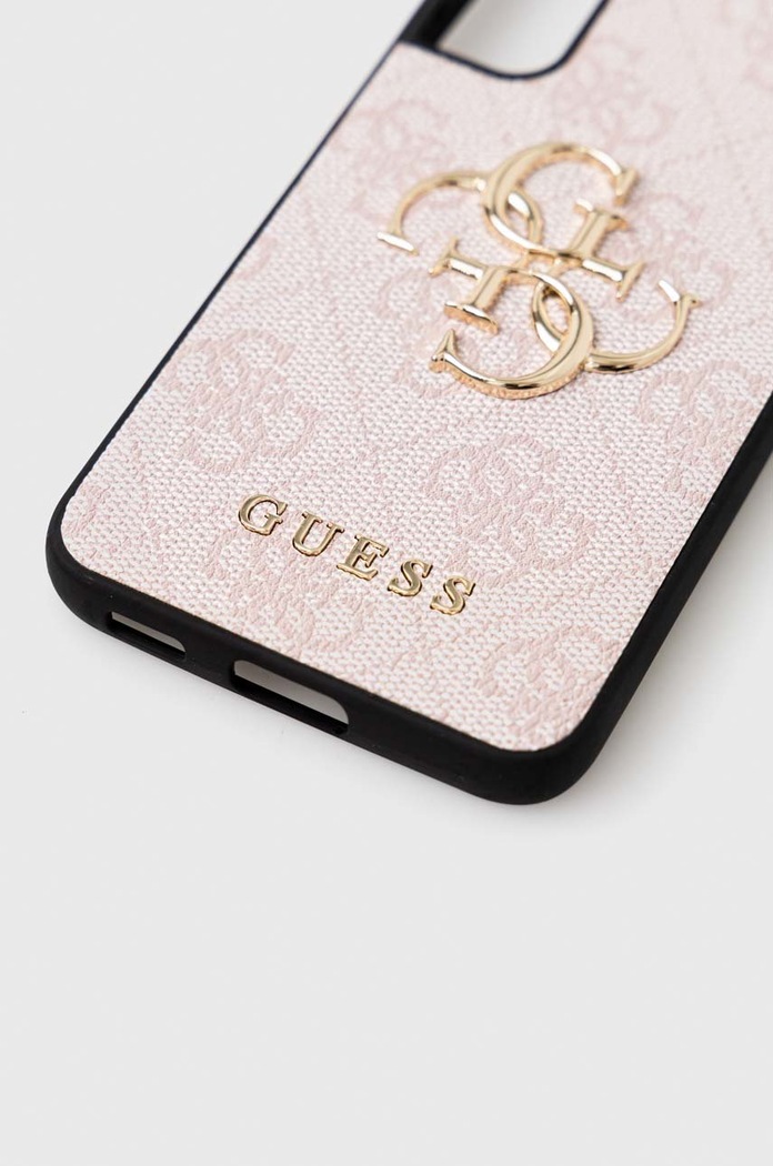 Guess Etui na telefon Samsung Galaxy S22 GUHCS22S4GMGPI czerwony AA00