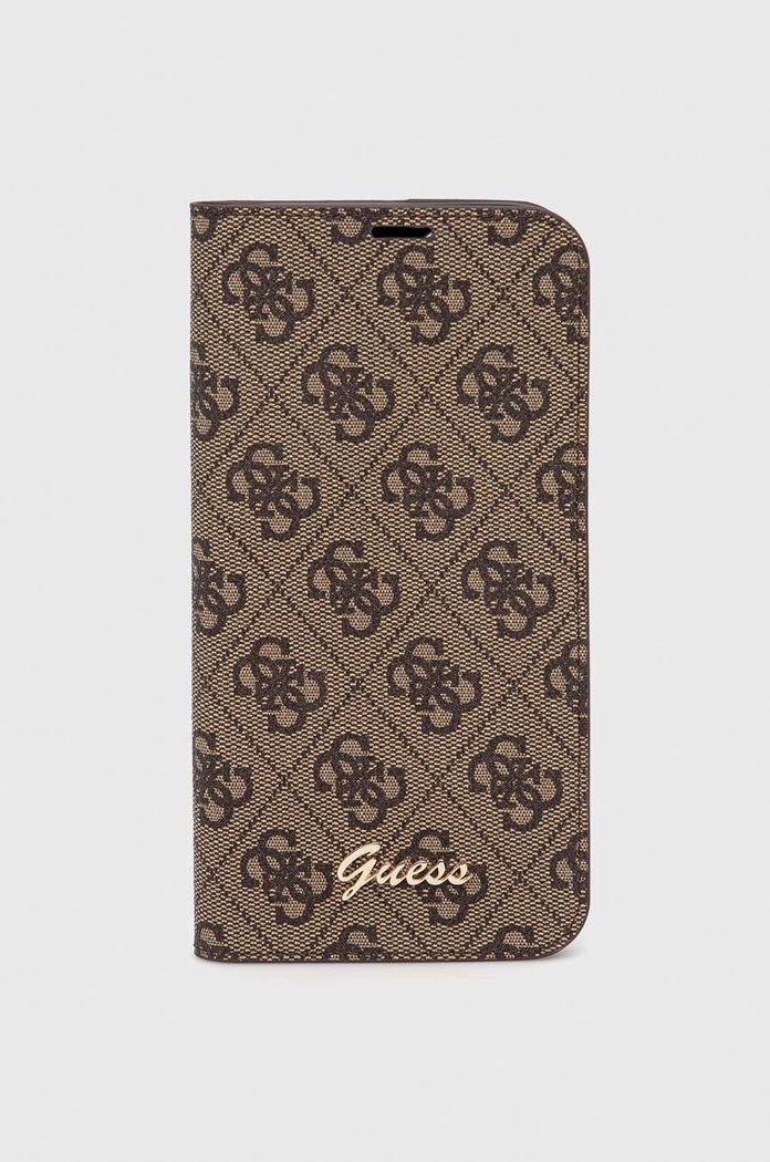 Guess Etui za telefon Guess iPhone 14 Plus 6,7" smeđa GUBKP14MHG4SHW