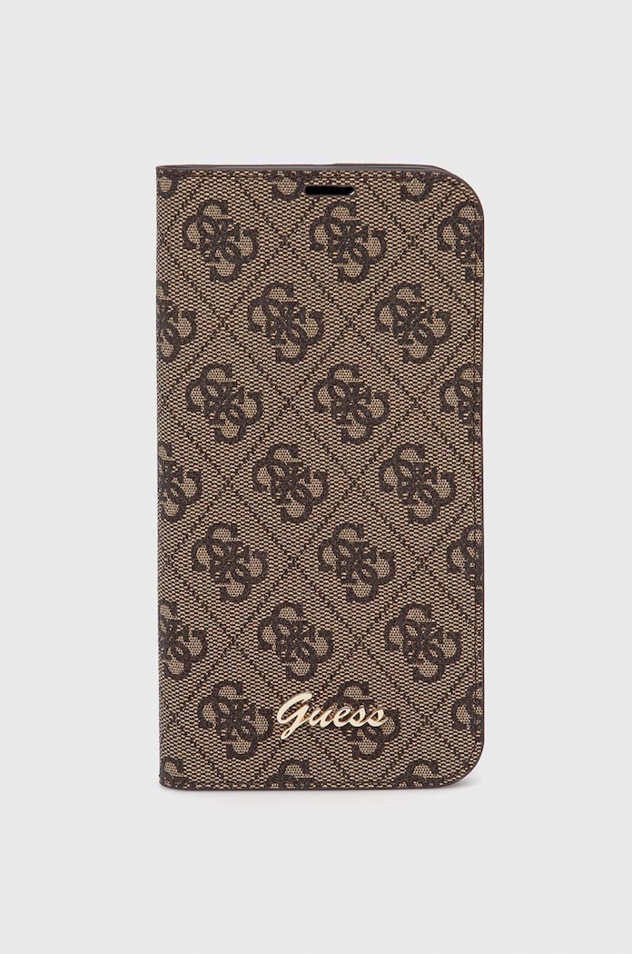 Guess Etui za telefon Guess iPhone 14 Plus 6,7" smeđa GUBKP14MHG4SHW