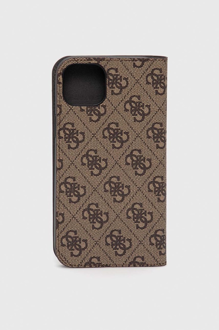 Guess Etui za telefon Guess iPhone 14 Plus 6,7" GUBKP14MHG4SHW smeđa AA00