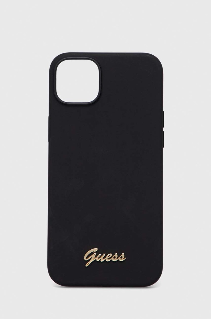 Guess etui na telefon iPhone 14 Plus 6,7'' na telefon czarny GUHCP14MSLSMK