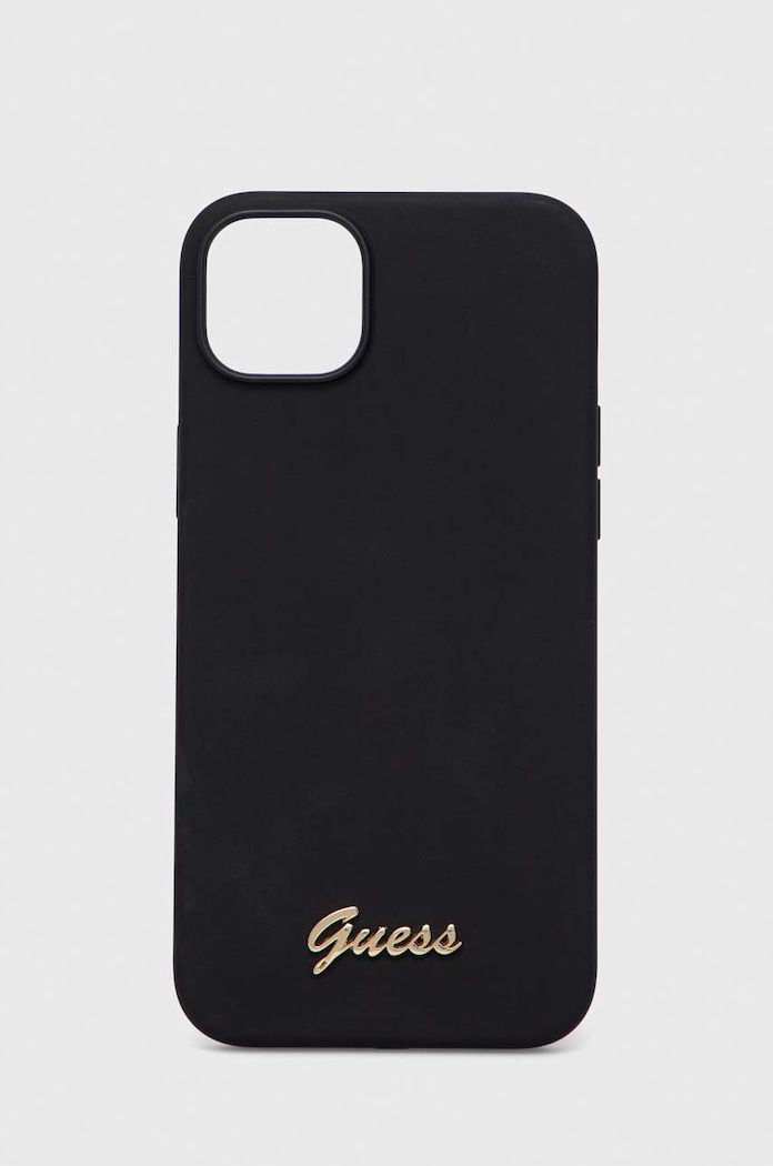 Guess etui na telefon iPhone 14 Plus 6,7'' na telefon czarny GUHCP14MSLSMK