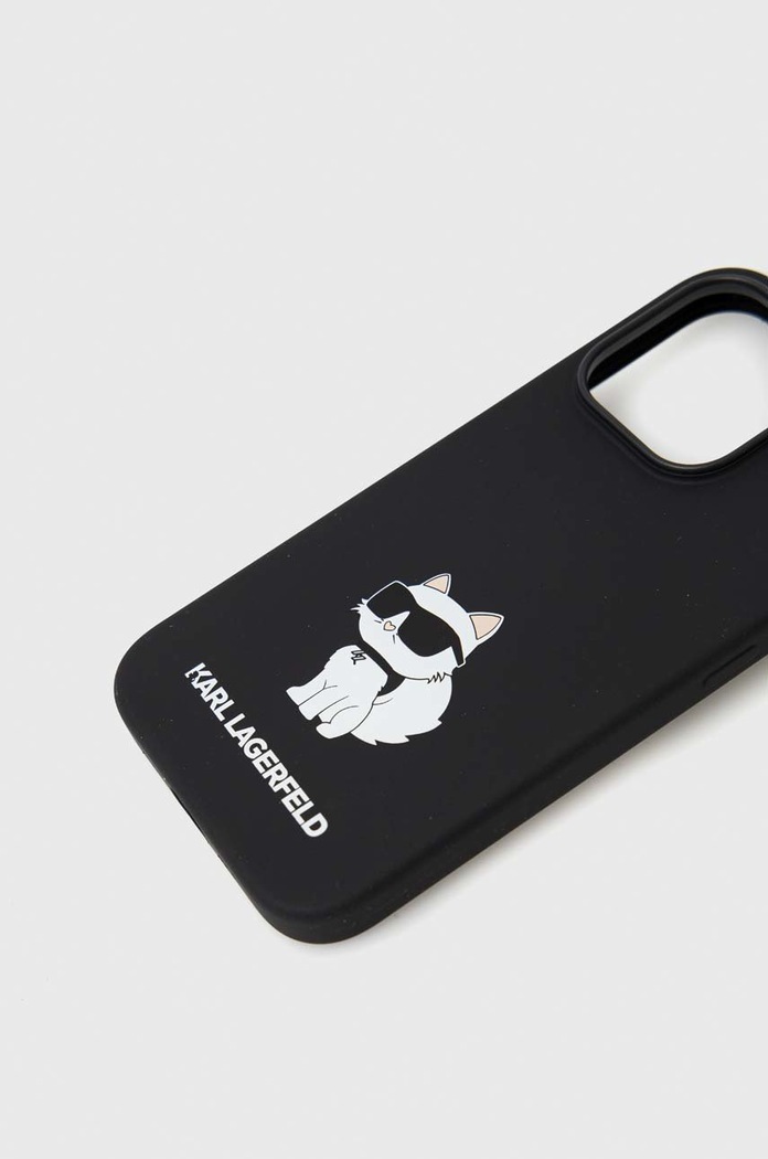 Karl Lagerfeld etui na telefon iPhone 14 Pro 6,1'' KLHCP14LSNCHBCK czarny AA00