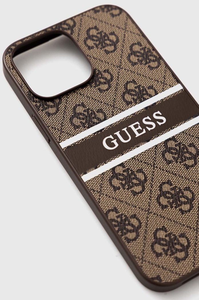 Guess Etui na telefon iPhone 13 Pro Max 6,7'' GUHCP13X4GDBR brązowy AA00