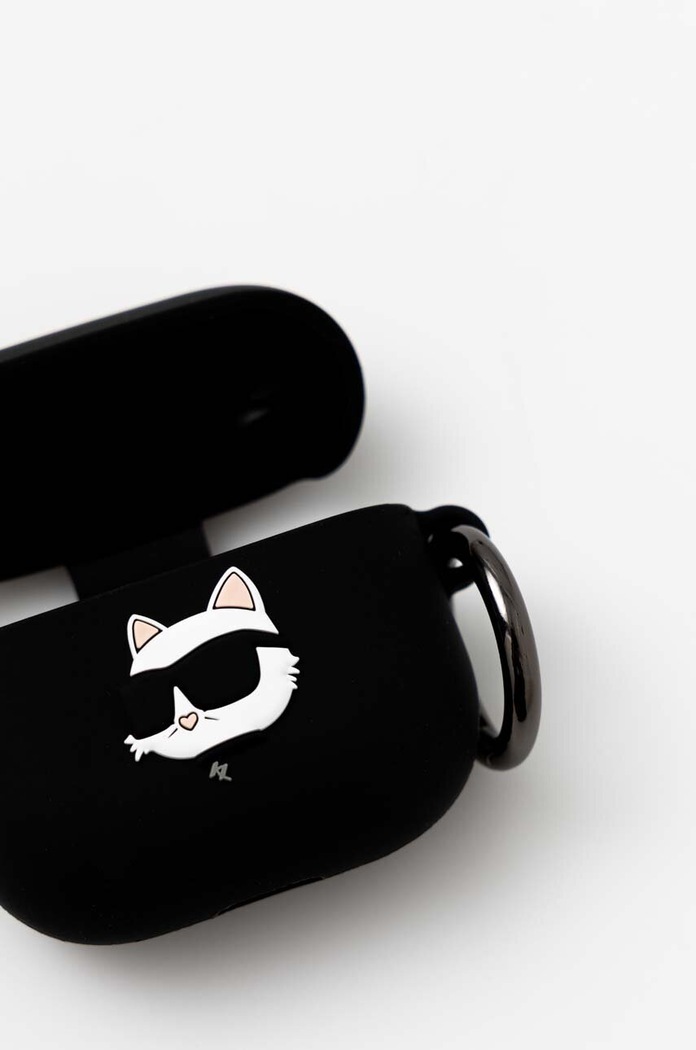 Etui za airpods Karl Lagerfeld airpods 3 cover KLA3RUNCHK crna AA00