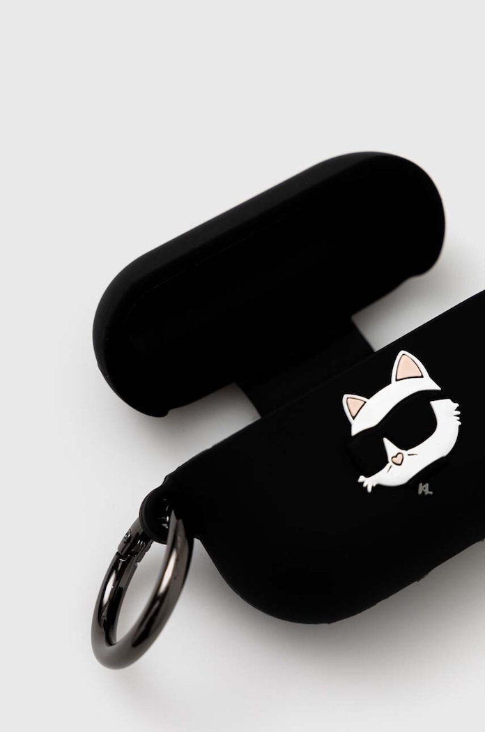 Pouzdro na airpod Karl Lagerfeld AirPods Pro 2 KLAP2RUNCHK černá AA00