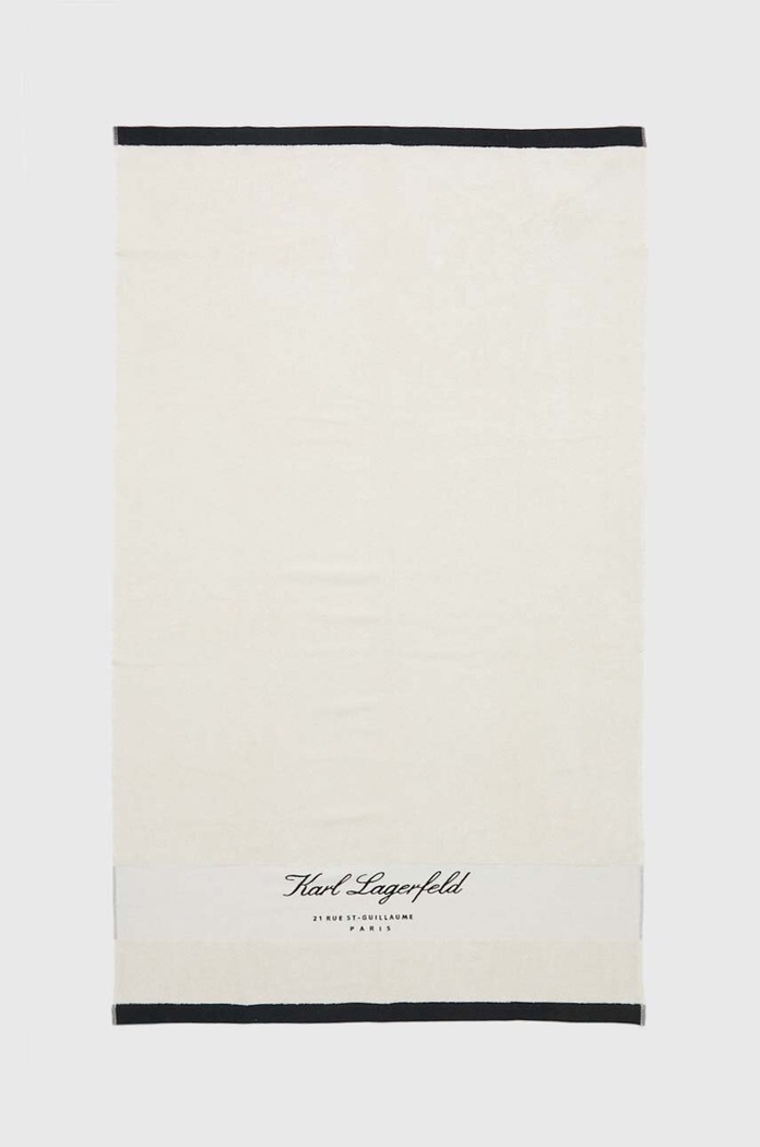 Bavlnený uterák Karl Lagerfeld béžová 231W3939