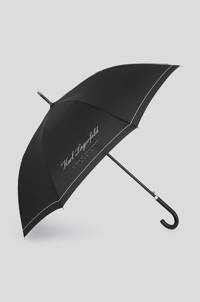 Karl Lagerfeld umbrela Planet friendly negru 231W3998