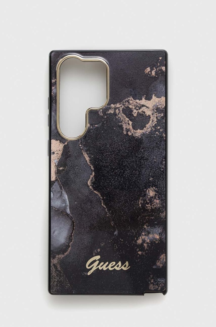 Guess Etui na telefon Samsung Galaxy S23 Ultra czarny GUHCS23LHTMRSK