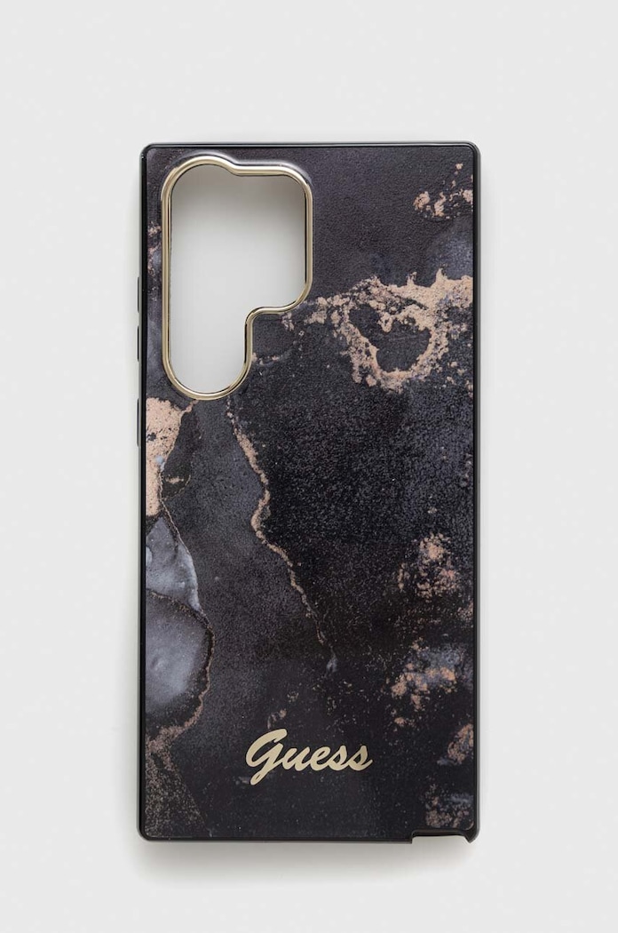 Guess Etui na telefon Samsung Galaxy S23 Ultra czarny GUHCS23LHTMRSK