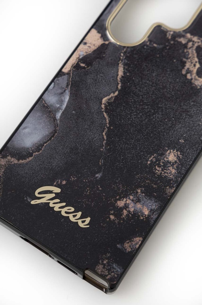 Guess Etui na telefon Samsung Galaxy S23 Ultra GUHCS23LHTMRSK czarny AA00