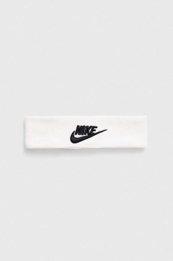 Nike opaska na głowę trening biały N.100.8665.101