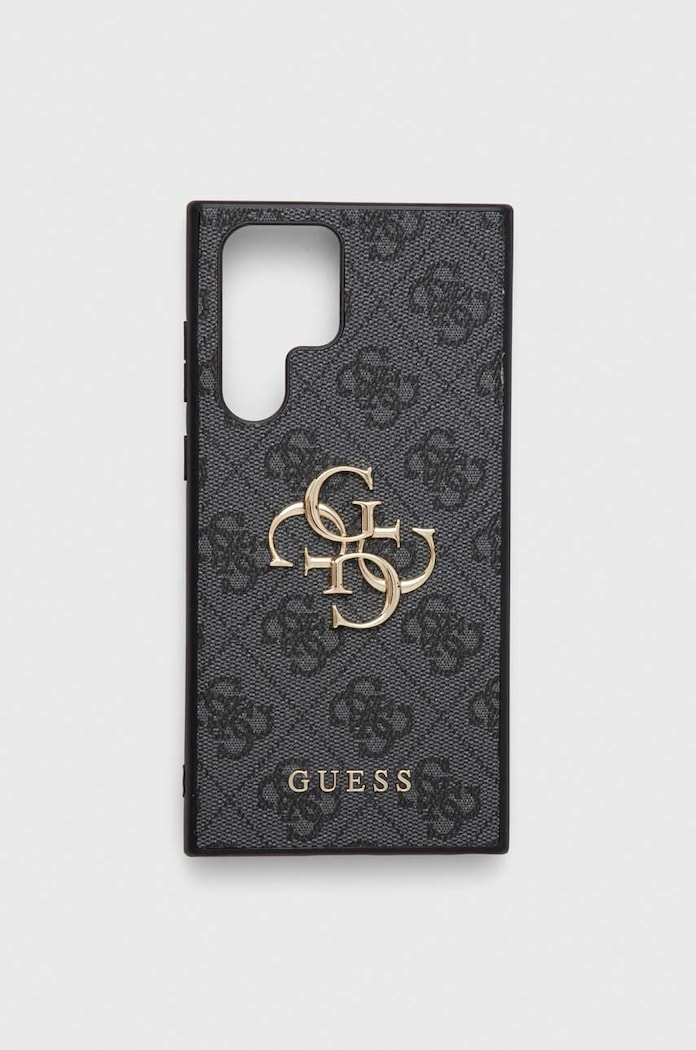 Guess telefon tok Samsung Galaxy S22 Ultra telefonhoz szürke GUHCS22L4GMGGR