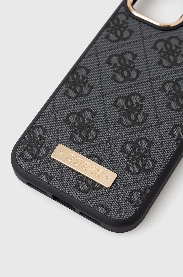 Etui za telefon Guess iPhone 14 6,1" GUHMP14SU4GPRK črna AA00