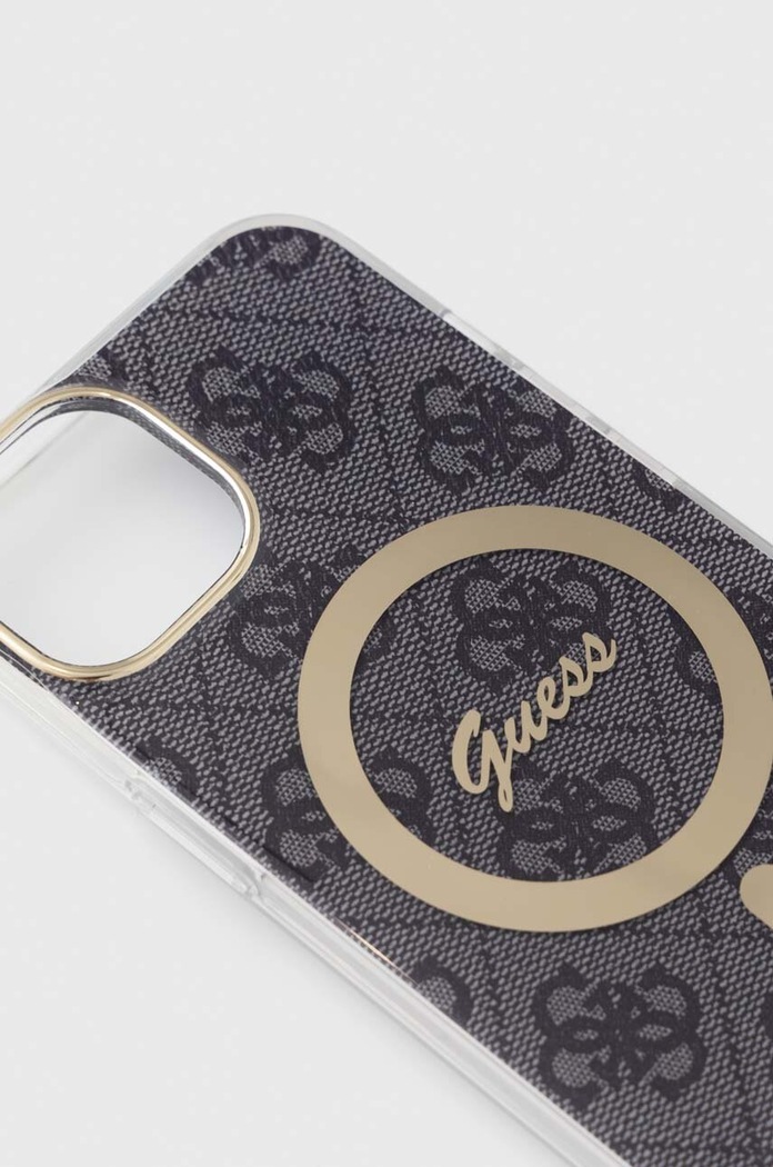 Guess husă pentru telefon iPhone 14 6.1" GUHMP14SH4STK gri AA00