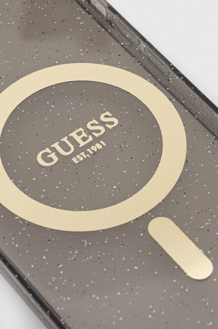 Guess Husă pentru telefon iPhone 14 6.1" GUHMP14SHCMCGK negru AA00