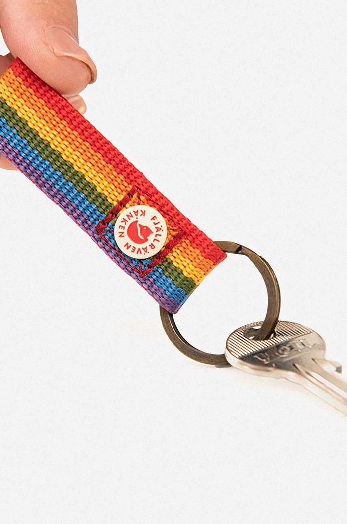 Fjallraven kulcstartó Kanken Rainbow Keyring F23622.907 többszínű SS26