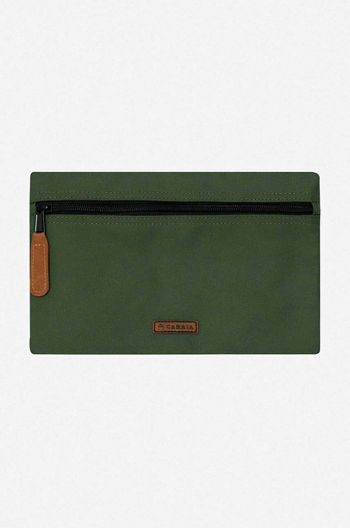 Vonkajšie vrecko na batoh Cabaia jednofarebný zelená BAGPOCKETS19