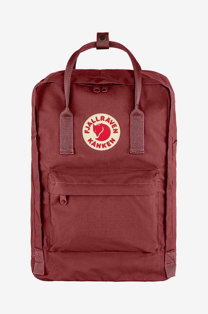Batoh Fjallraven Kanken nášivka burgundské F23524.326