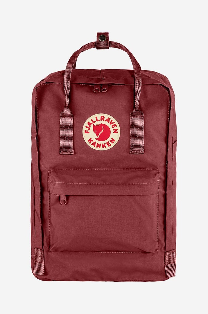 Batoh Fjallraven Kanken nášivka burgundské F23524.326