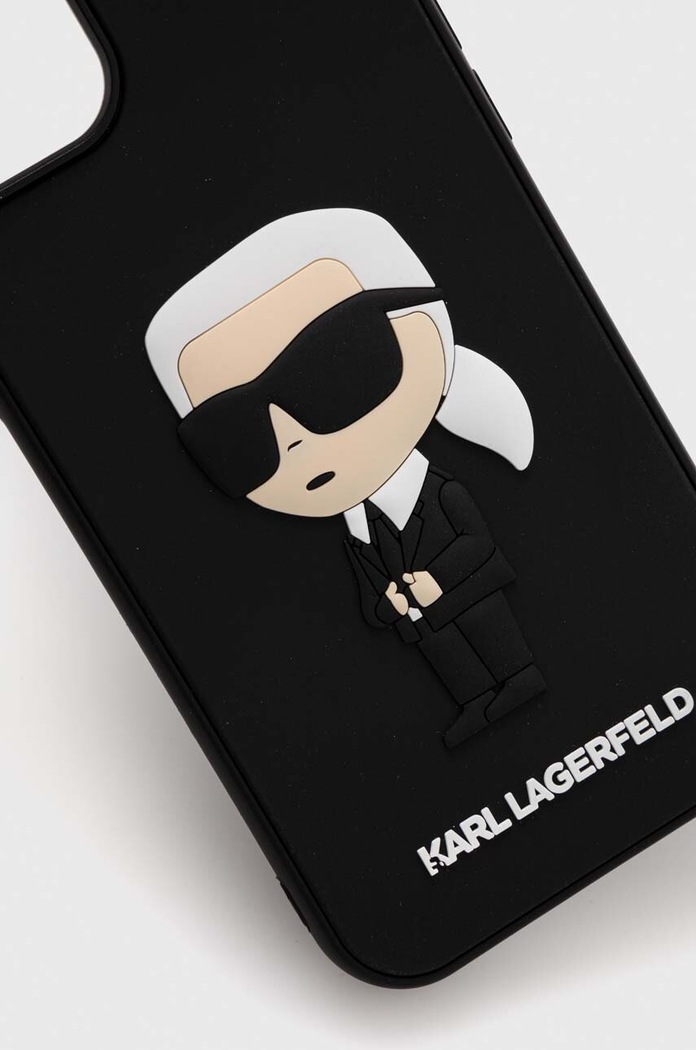 Puzdro na mobil Karl Lagerfeld iPhone 14 Plus 6,7" KLHCP14M3DRKINK čierna AA00