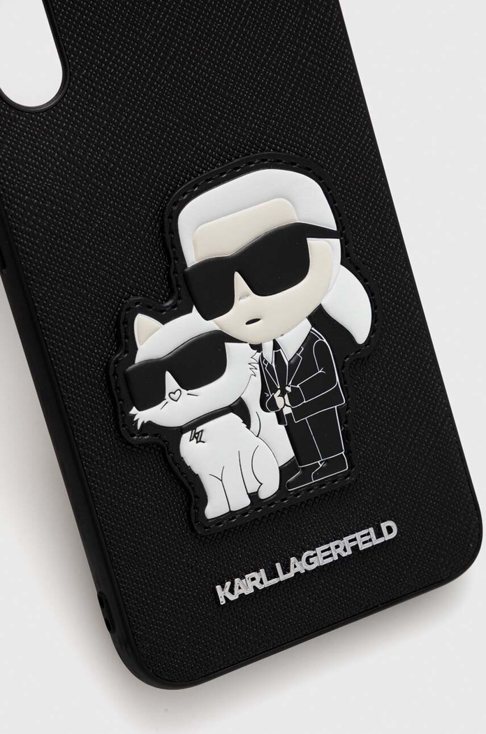Θήκη κινητού Karl Lagerfeld A34 5G A346 KLHCA34SANKCPK μαύρο AA00