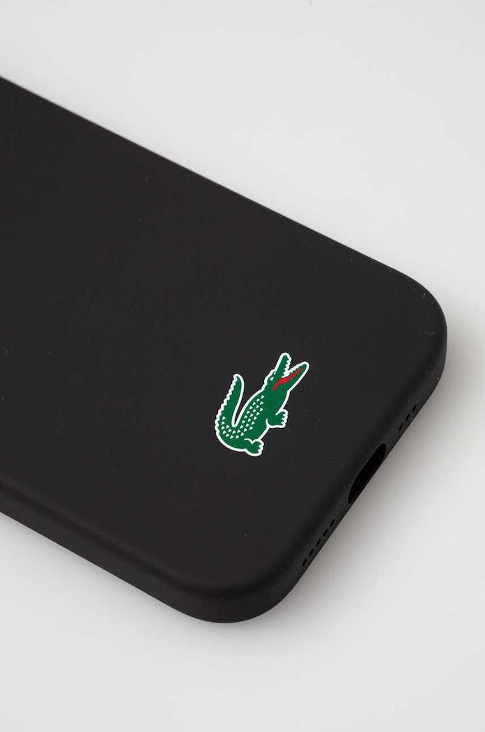 Lacoste etui na telefon iPhone 14 Pro 6,1" LCHMP14LSLOK czarny AA00