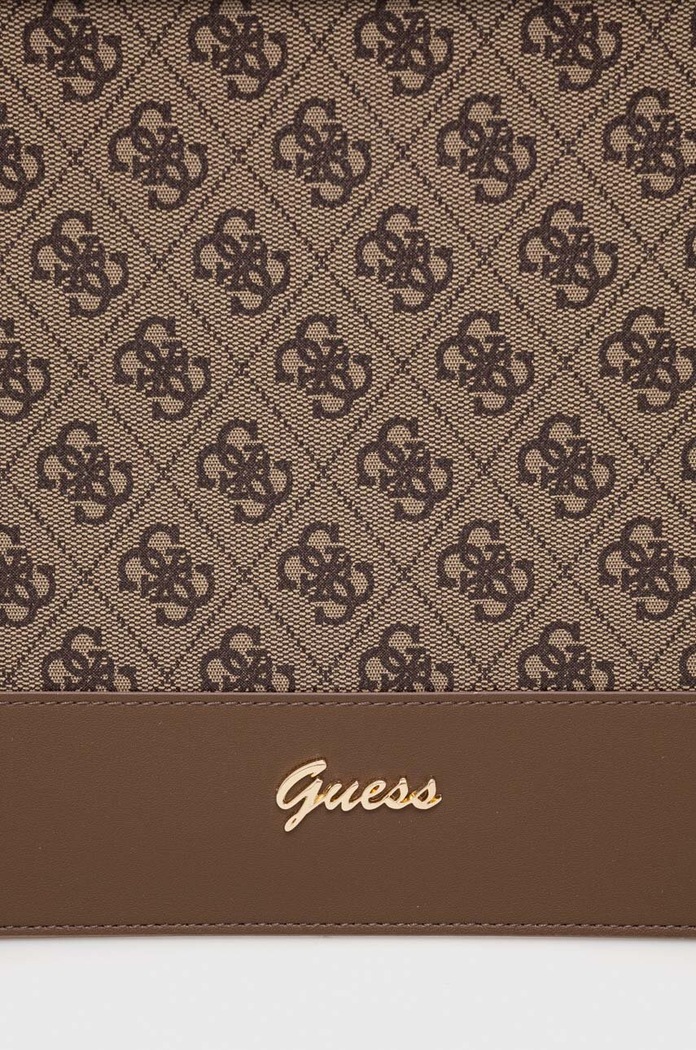 Akcesoria Guess Pokrowiec na laptopa Sleeve 13''/14" GUCS14PS4SGW brązowy