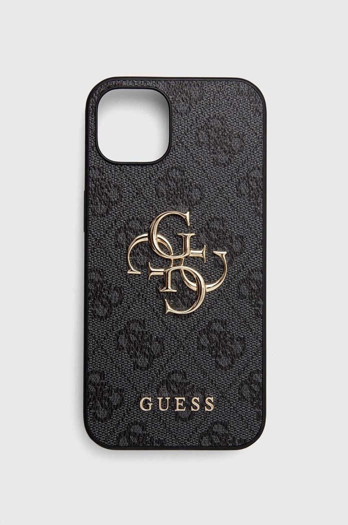 Guess telefon tok iPhone 13 6,1 telefonhoz szürke GUHCP13M4GMGGR