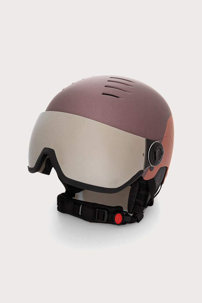 Uvex Kask narciarski Wanted Visor fioletowy 56.6.262