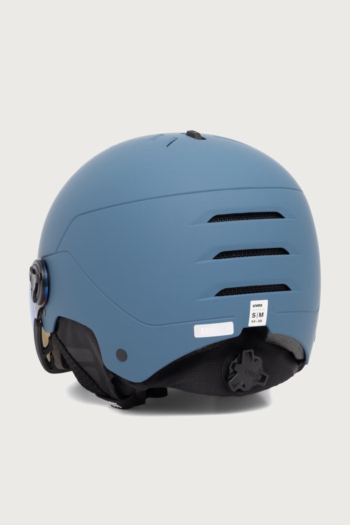 Uvex Kask narciarski Wanted Visor 56.6.262 turkusowy AA00