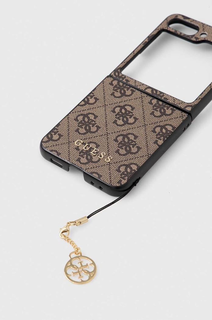 Guess Etui za telefon Guess F731 Z Flip5 GUHCZF5GF4GBR smeđa AA00