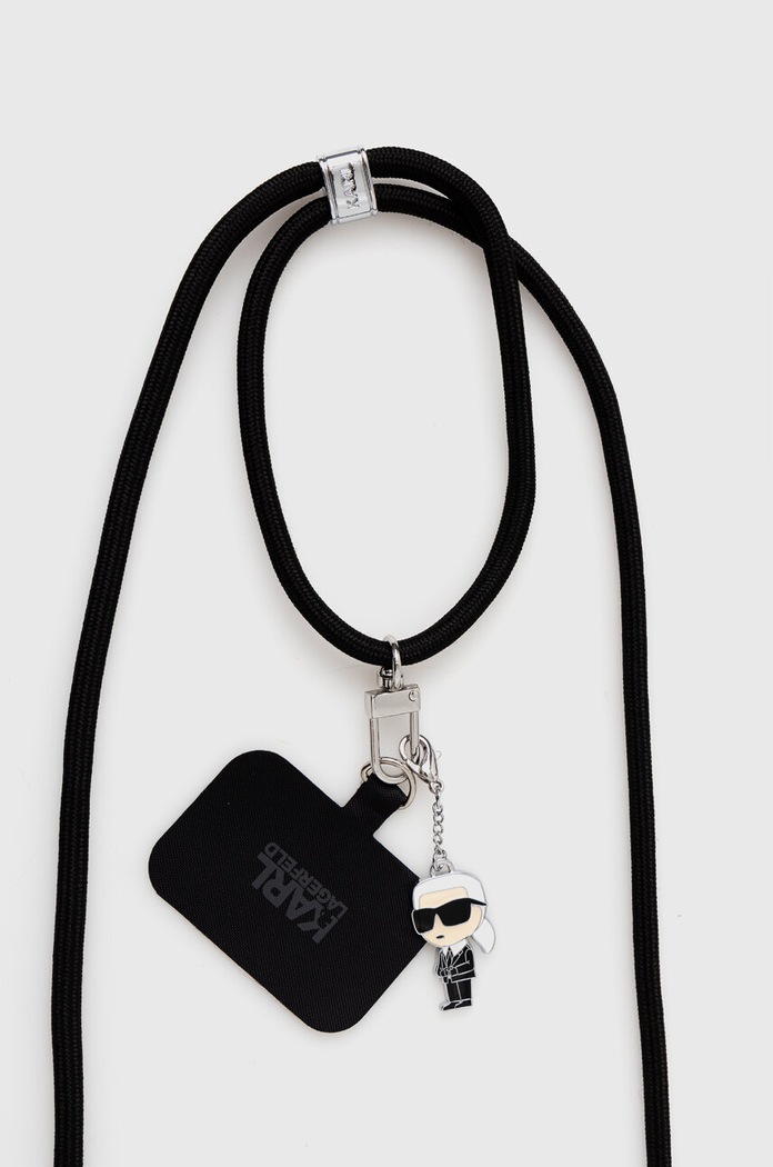Popruh na telefon Karl Lagerfeld Universal CBDY KLUCNMSCKIK černá AA00