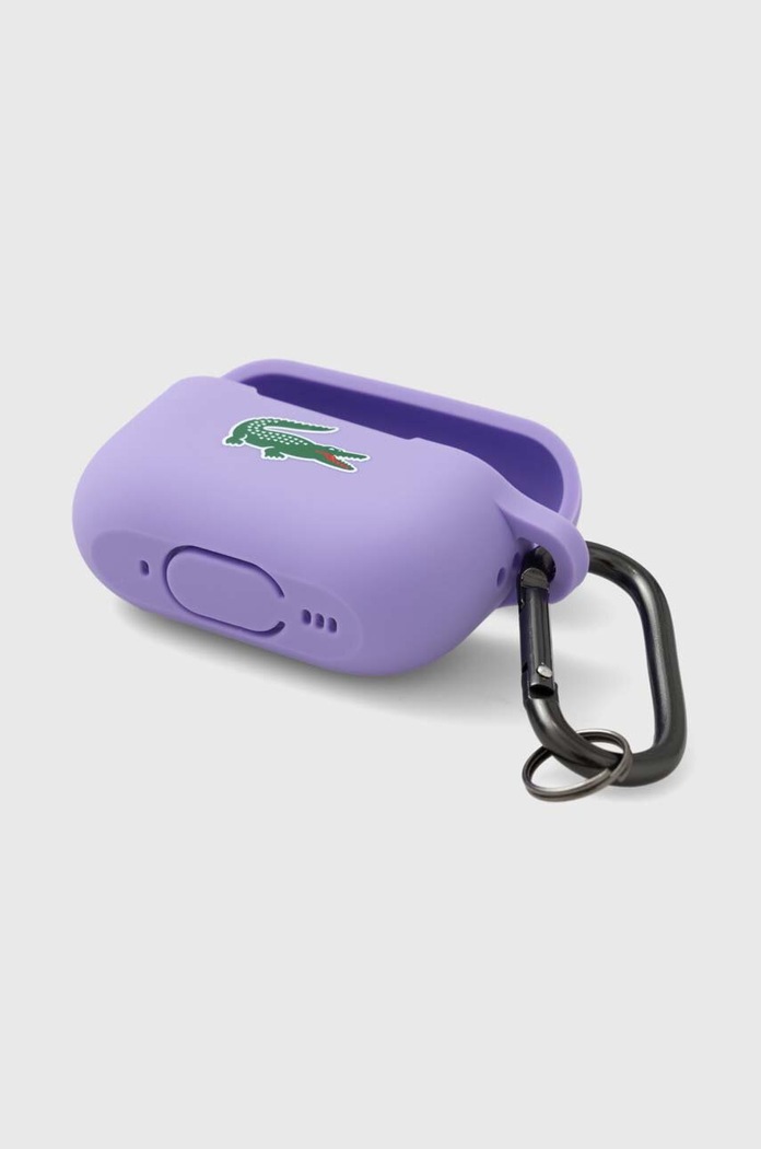 Lacoste pokrowiec na słuchawki AirPods Pro 2 LCAP2SLOU fioletowy AA00