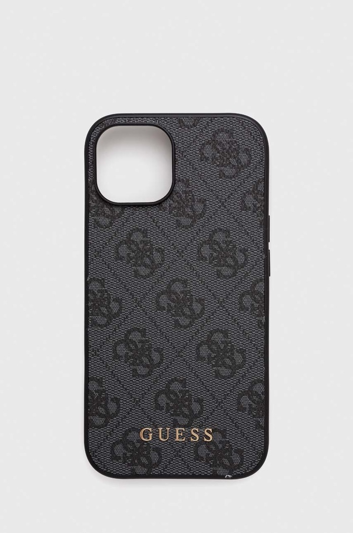 Θήκη κινητού Guess iPhone 15 6.1iPhone 15 / 14 / 13 6.1" για τηλέφωνο γκρί GUHCP15SG4GFGR