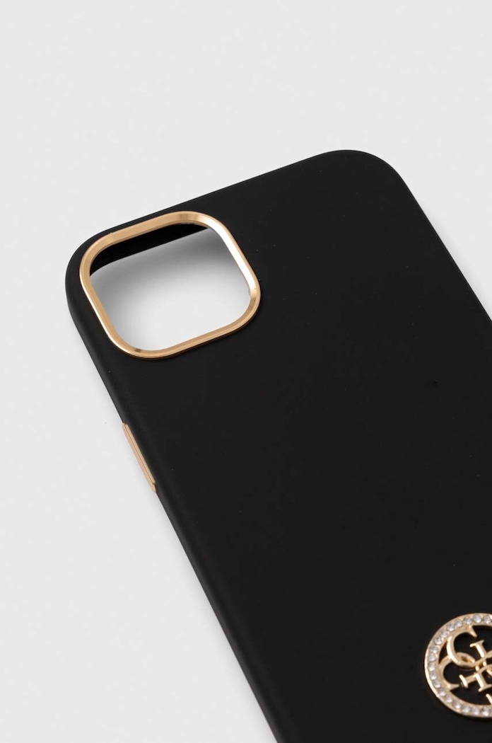 Guess etui na telefon iPhone 15 Plus 6.7 GUHCP15M4DGPK czarny AA00