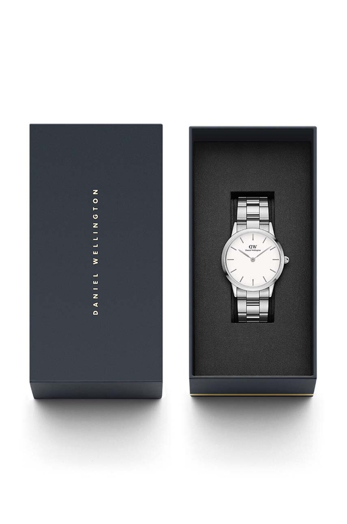 Accesorii Daniel Wellington Ceas Iconic Link 36 DW00100203 argintiu