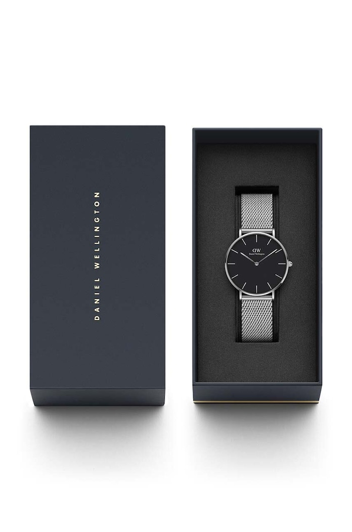 Daniel Wellington zegarek Petite 36 Sterling DW00100304 srebrny AA00