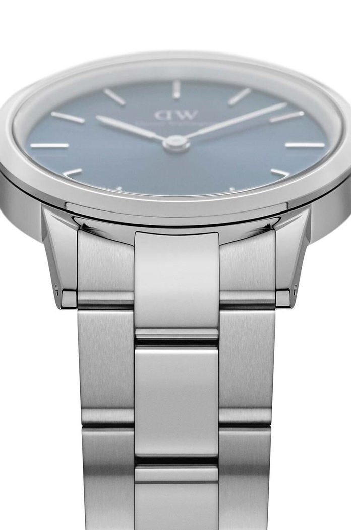 Doplňky Hodinky Daniel Wellington Iconic Link Arctic 36 DW00100458 stříbrná