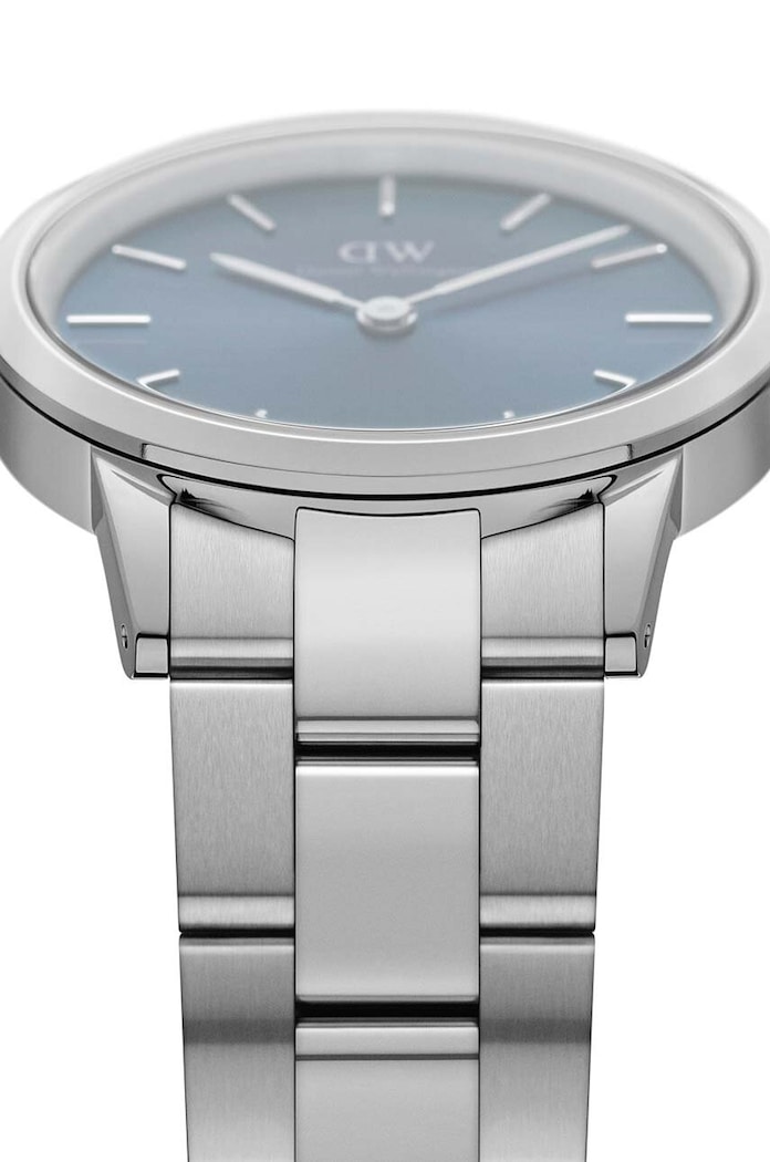 Doplňky Hodinky Daniel Wellington Iconic Link Arctic 36 DW00100458 stříbrná