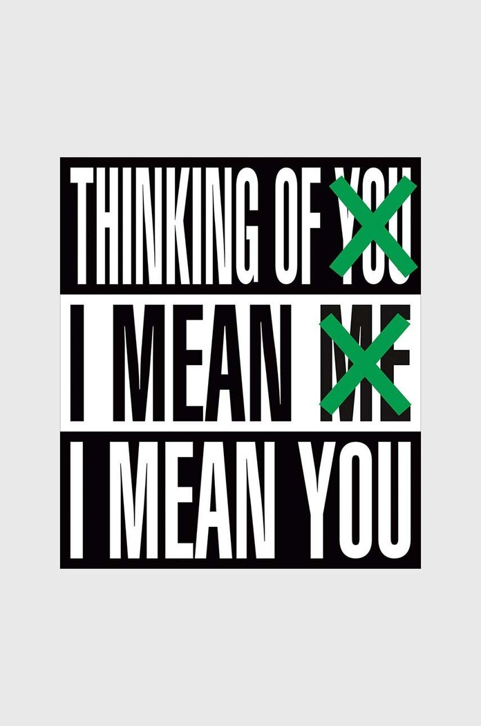 Βιβλίο Thinking of You, I Mean Me. I Mean You, Barbara Kruger πολύχρωμο DA1010