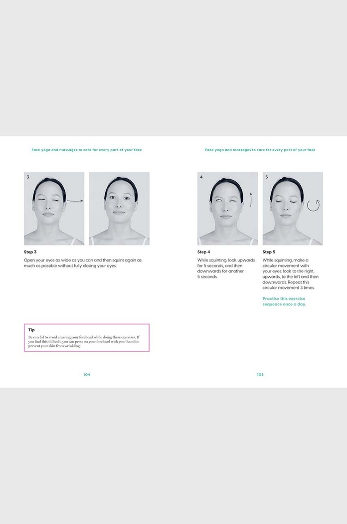 Lifestyle könyv Face Yoga, Onuma Izumi HG1112 többszínű