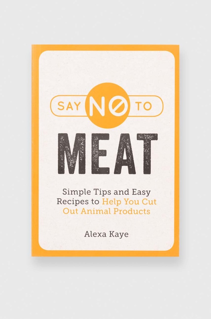 Knížka QeeBoo Say NO to Meat, Alexa Kaye, English vícebarevná SU1001