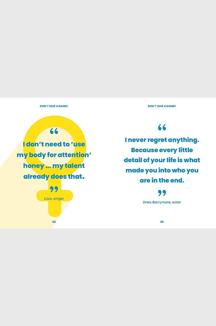Knížka QeeBoo Zero F*cks Given : Badass Quotes for Strong Women by Orange Hippo!, English CB1091 vícebarevná