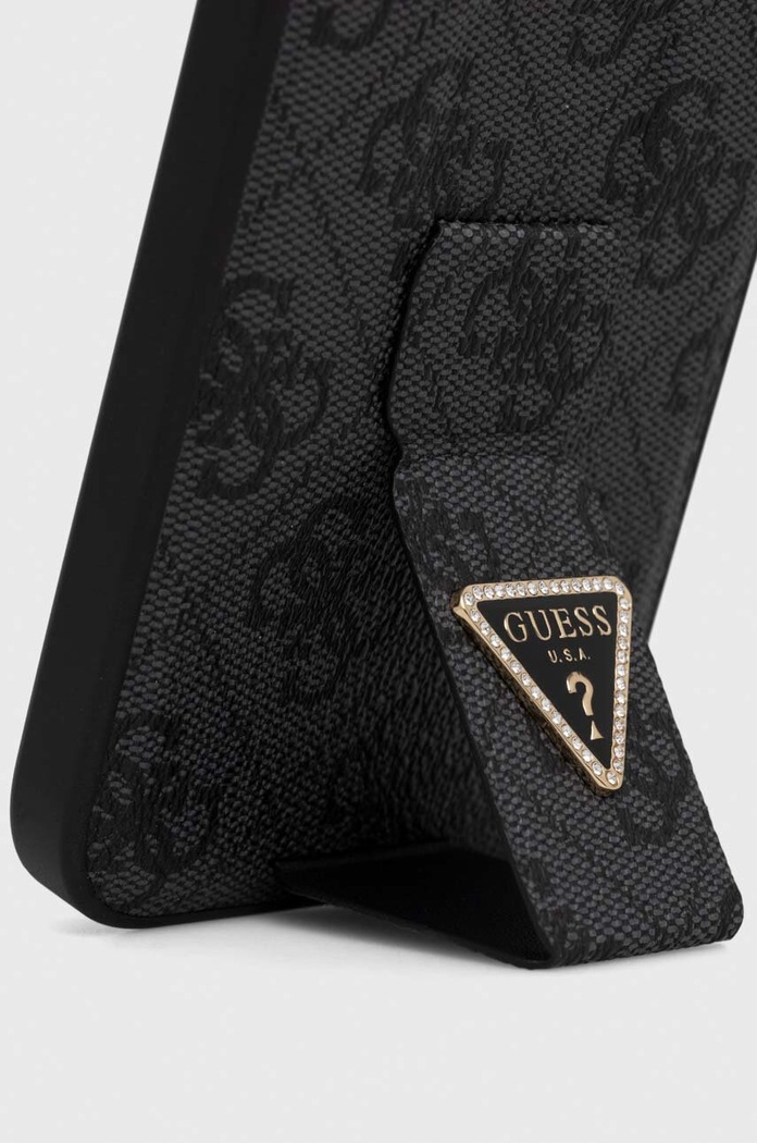 Doplňky Obal na telefon Guess iPhone 15 Pro Max 6.7'' GUHCP15XPGS4TDK šedá