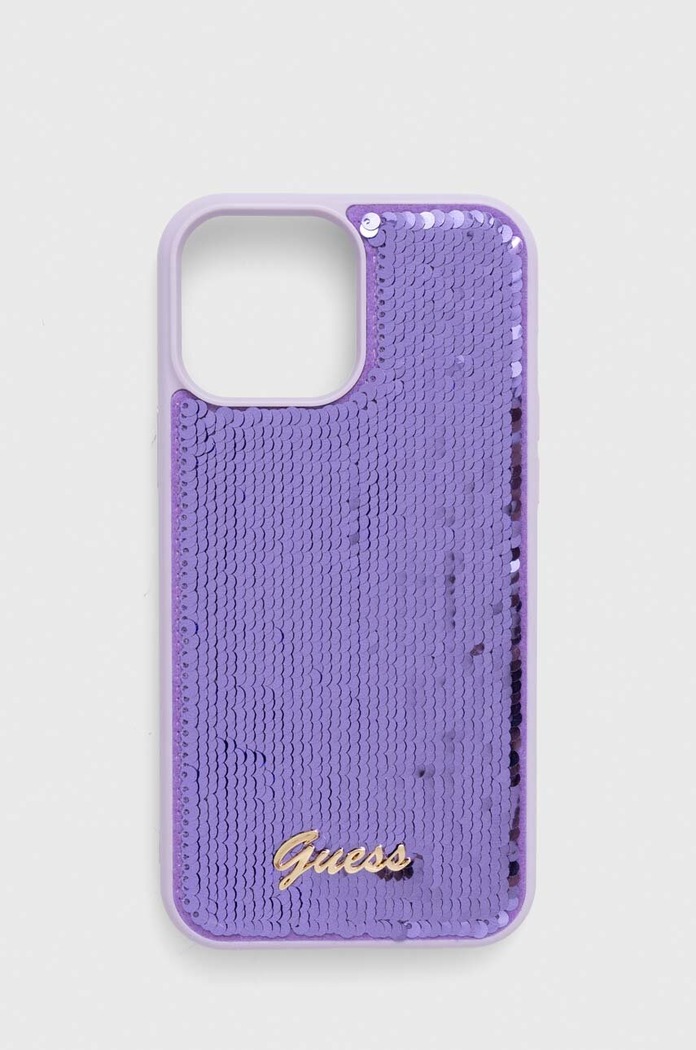 Guess Θήκη κινητού Guess iPhone 13 Pro Max 6.7" μωβ GUHCP13XPSFDGSU