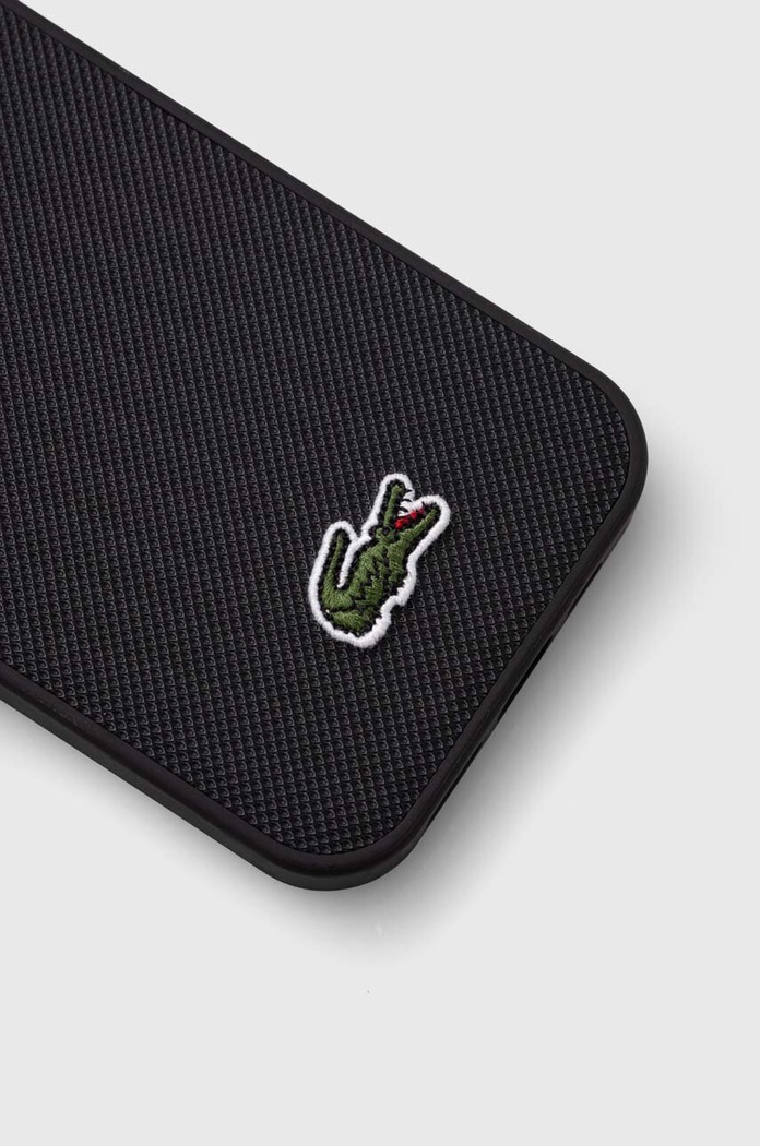 Lacoste husă pentru telefon iPhone 15 / 14 / 13 6.1" LCHMP15SPVCK negru AA00