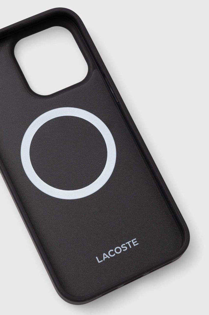 Accesorii Lacoste Husă pentru telefon iPhone 15 Pro Max 6.7" LCHMP15XPVCK negru