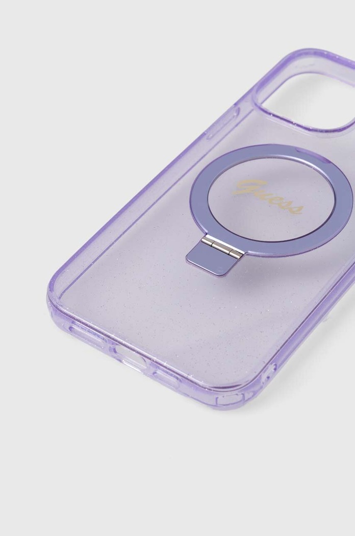 Accessori Guess custodia per telefono iPhone 13 Pro Max 6.1" GUHMP13XHRSGSU violetto