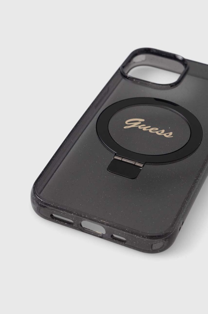 Accesorii Guess Husă pentru telefon iPhone 14 / 15 / 13 6.1" GUHMP14SHRSGSK negru